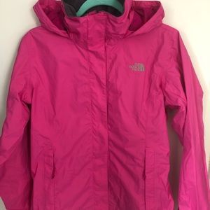 The North Face Hyvent Hot Pink Rain Jacket women’s M. Excellent condition.